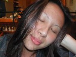 Binh drunk @ restaurant, Jul 03