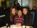 Stephy, Sonny & Sandz @ Chinese restaurant (Jan 07)