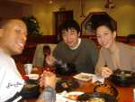 Ray B, Ray & Shaolin @ Korean restaurant (Mar 07)